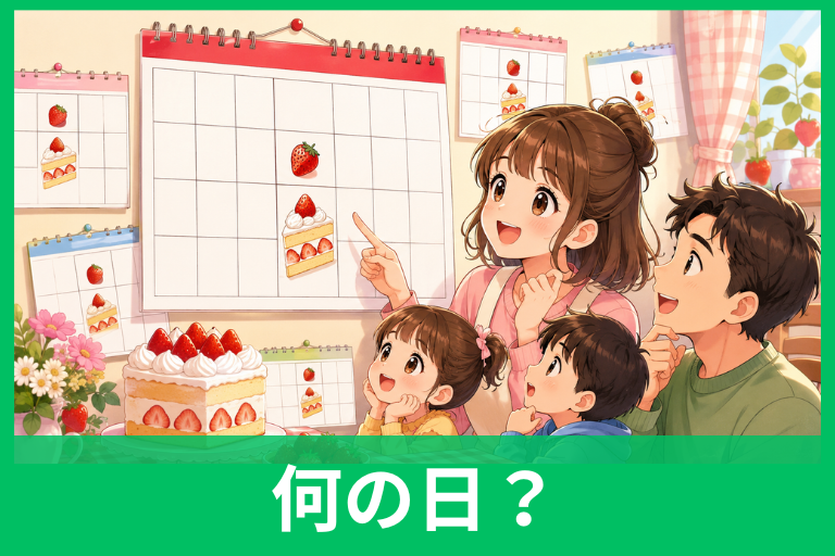 ショートケーキの日の由来とは？毎月22日に隠れた“いちごが上にのる”かわいい理由