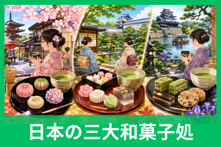 日本三大和菓子処とは？京都・金沢・松江が甘い名所になった理由と一度は食べたい銘菓案内 (1)