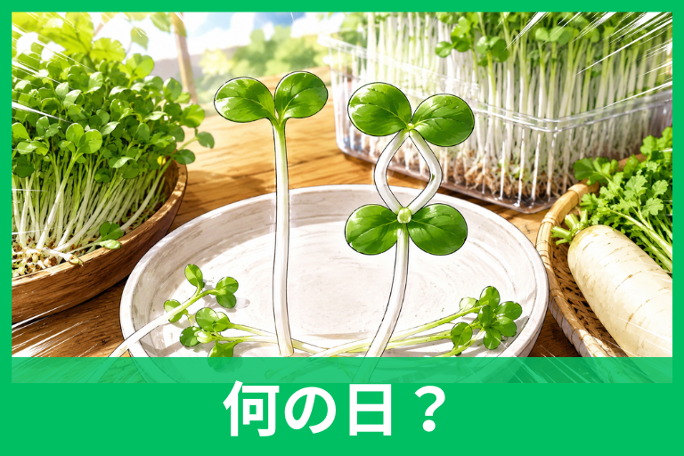 かいわれ大根の日はなぜ9月18日？数字に隠れた由来とおいしい楽しみ方