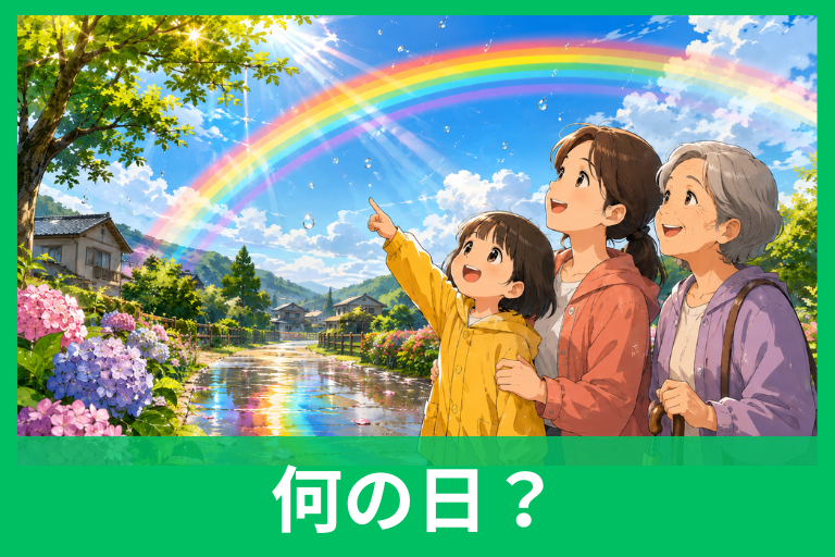 虹の日の由来とは？7月16日に込められた「なないろ」の意味と、空を見上げたくなる虹の豆知識