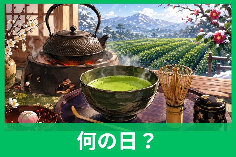 抹茶の日の由来とは？2月6日に込められた茶道具「風炉」と西尾の抹茶の物語