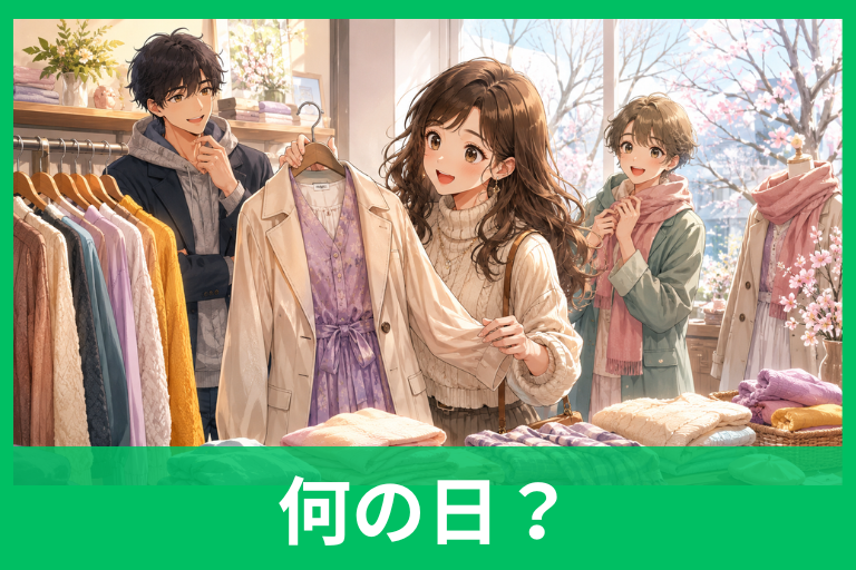 服の日の由来とは？2月9日に込められた意味と、今日から楽しめる服の雑学