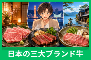 日本三大ブランド牛とは？松阪牛・神戸ビーフ・近江牛の違いを味・歴史・選び方までやさしく解説