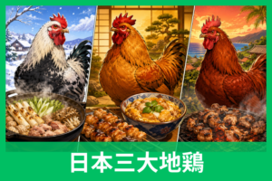 日本三大地鶏の特徴を徹底比較！比内地鶏・名古屋コーチン・さつま地鶏の違いが一目でわかる