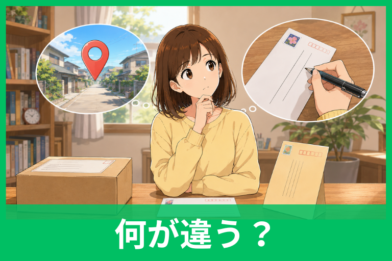 「宛先」と「宛名」の違いは？封筒・メール・入力フォームの正しい使い分け