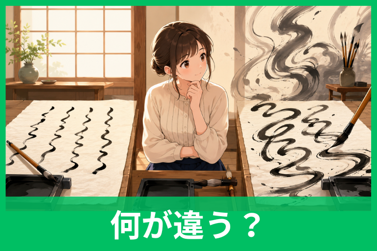 行書と草書の違いとは？見分け方・成り立ち・書き方を初心者向けに解説