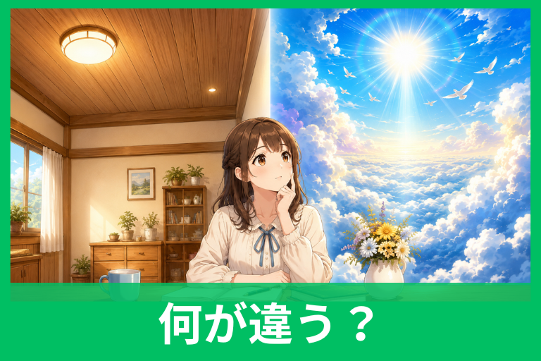 「天井」と「天上」の違いは？意味・使い分けを例文つきでわかりやすく解説