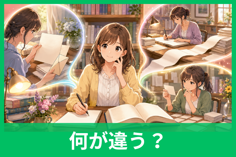 文面・文章・文言の違いを一発理解！ビジネスで迷わない正しい使い分けガイド