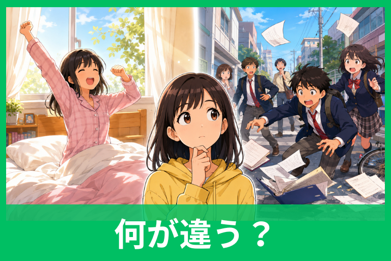 「起きる」と「起こる」の違いを例文で一発理解！もう迷わない使い分けガイド