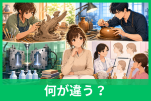 形成・成形・成型・整形の違いとは？意味と正しい使い分けを例文でわかりやすく解説