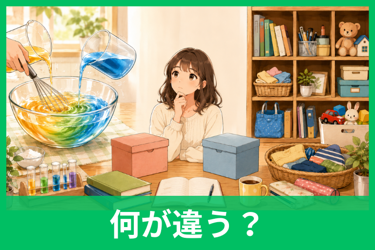 混合・混同・混在の違いとは？意味と使い分けを例文でわかりやすく解説