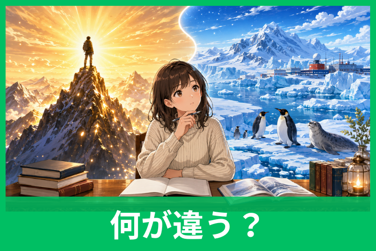 「極致」と「極地」の違いとは？意味・使い分け・例文をわかりやすく解説