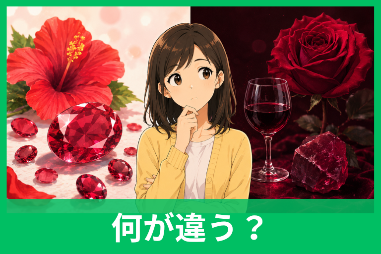 真紅と深紅の違いは？意味・読み方・使い分けを例文付きでわかりやすく解説