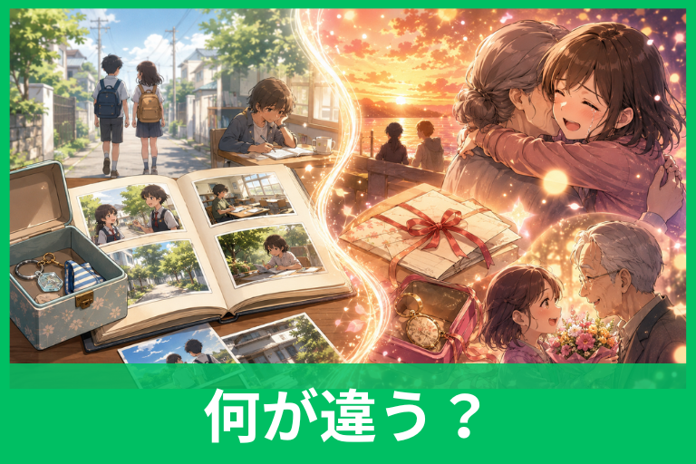 「思い出」と「想い出」の違いとは？意味・使い分け・正しい書き方をやさしく解説 (1)