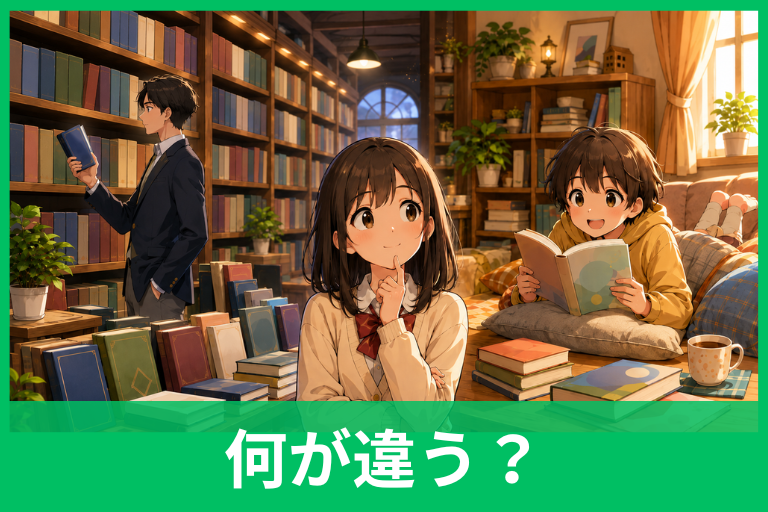 「書籍」と「本」の違いとは？意味・使い分け・雑誌や電子書籍との違いまでやさしく解説