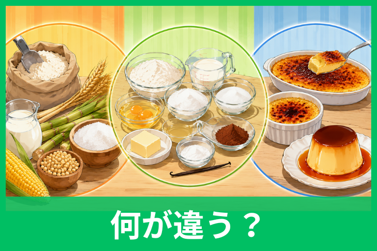 原料・原材料・材料の違いとは?意味と使い分けを具体例でわかりやすく解説