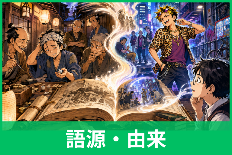 チンピラの語源は何?「ちんぺら」説や隠語説、本来の意味までわかりやすく解説