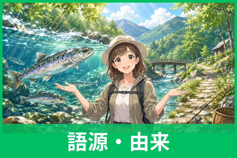 山女魚の名前の由来とは？「山の女」と書く理由とヤマメの語源をわかりやすく解説