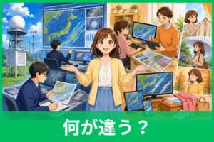 日本気象協会と気象庁の違いを比較！どっちが当たる？予報が違う理由と使い分け
