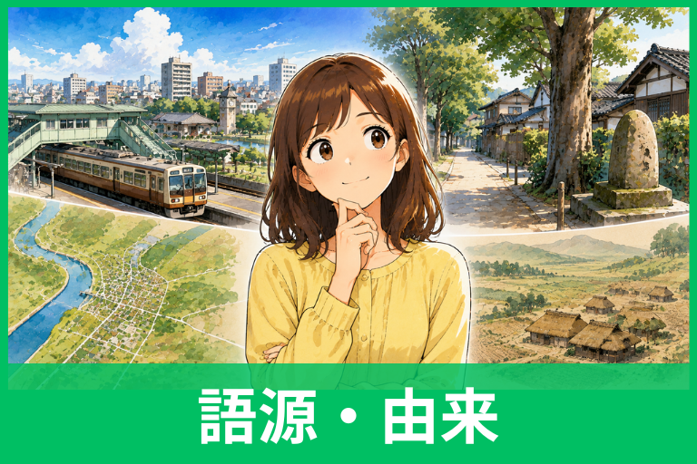 尾久の地名の由来は?「おぐ」の語源と尾久駅が「おく」と読む理由を歴史から解説